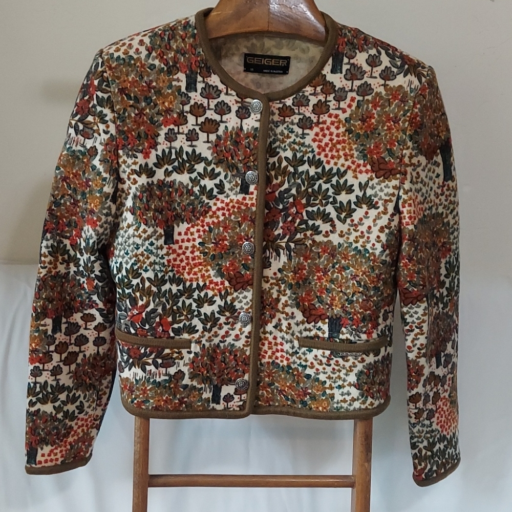 Geiger Wool Button up Sweater.